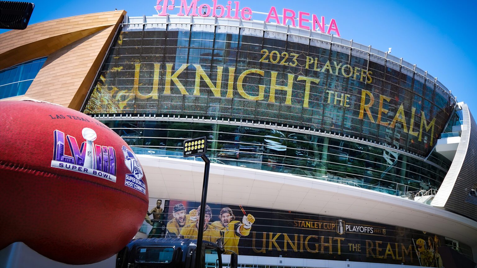 As Super Bowl 58 Host, Las Vegas Is Going 'Super Balls To The Wall