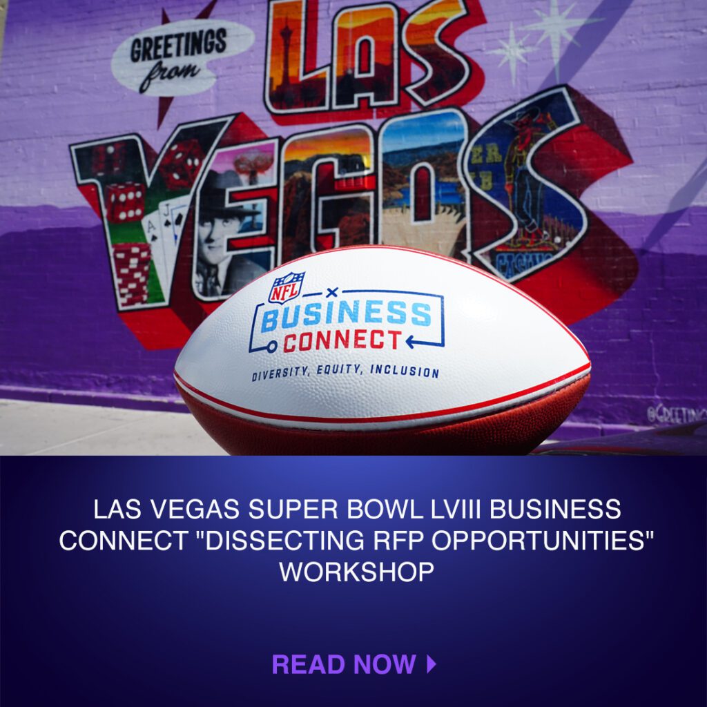 LAS VEGAS IS ON THE CLOCK AS THE COUNTDOWN TO SUPER BOWL LVIII BEGINS